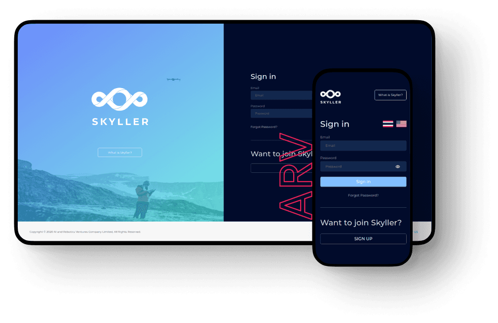 Skyller sponsored by PTTEP & ARV